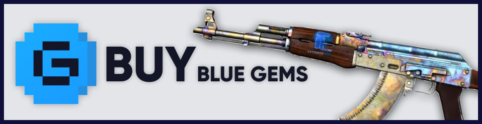AK Blue Gem White - Gamerpay