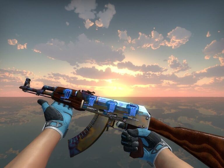 Blue Gem Sticker Glitter CSGO Blue Gem