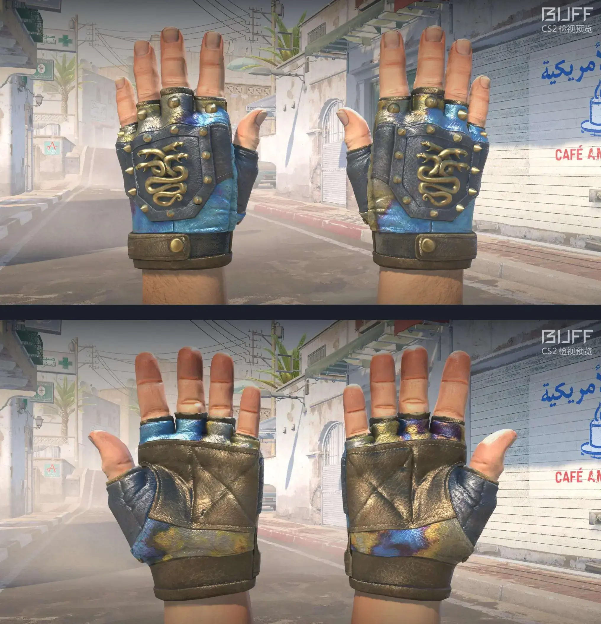 CS2 Hydra Gloves Case Hardened Seed Pattern 28