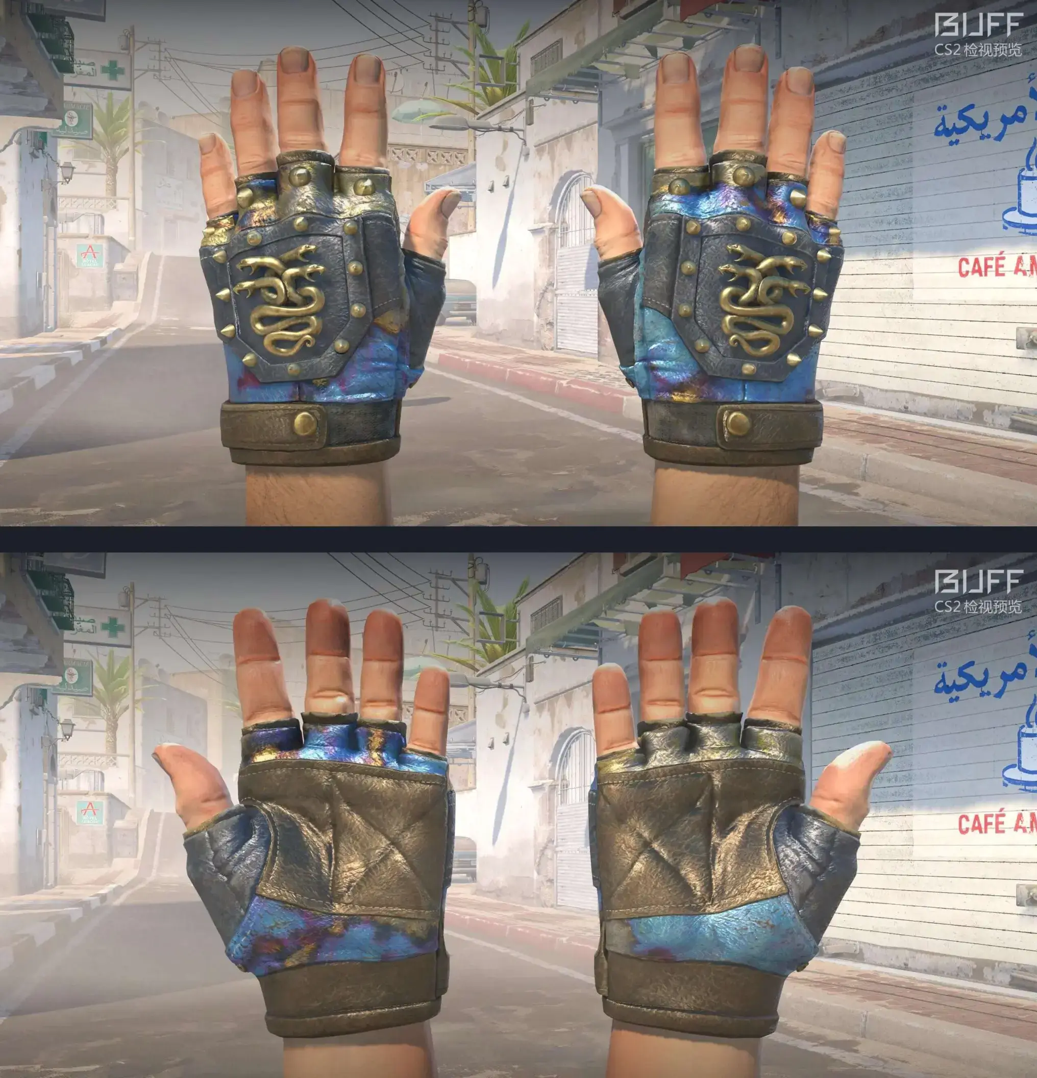 CS2 Hydra Gloves Case Hardened Seed Pattern 310