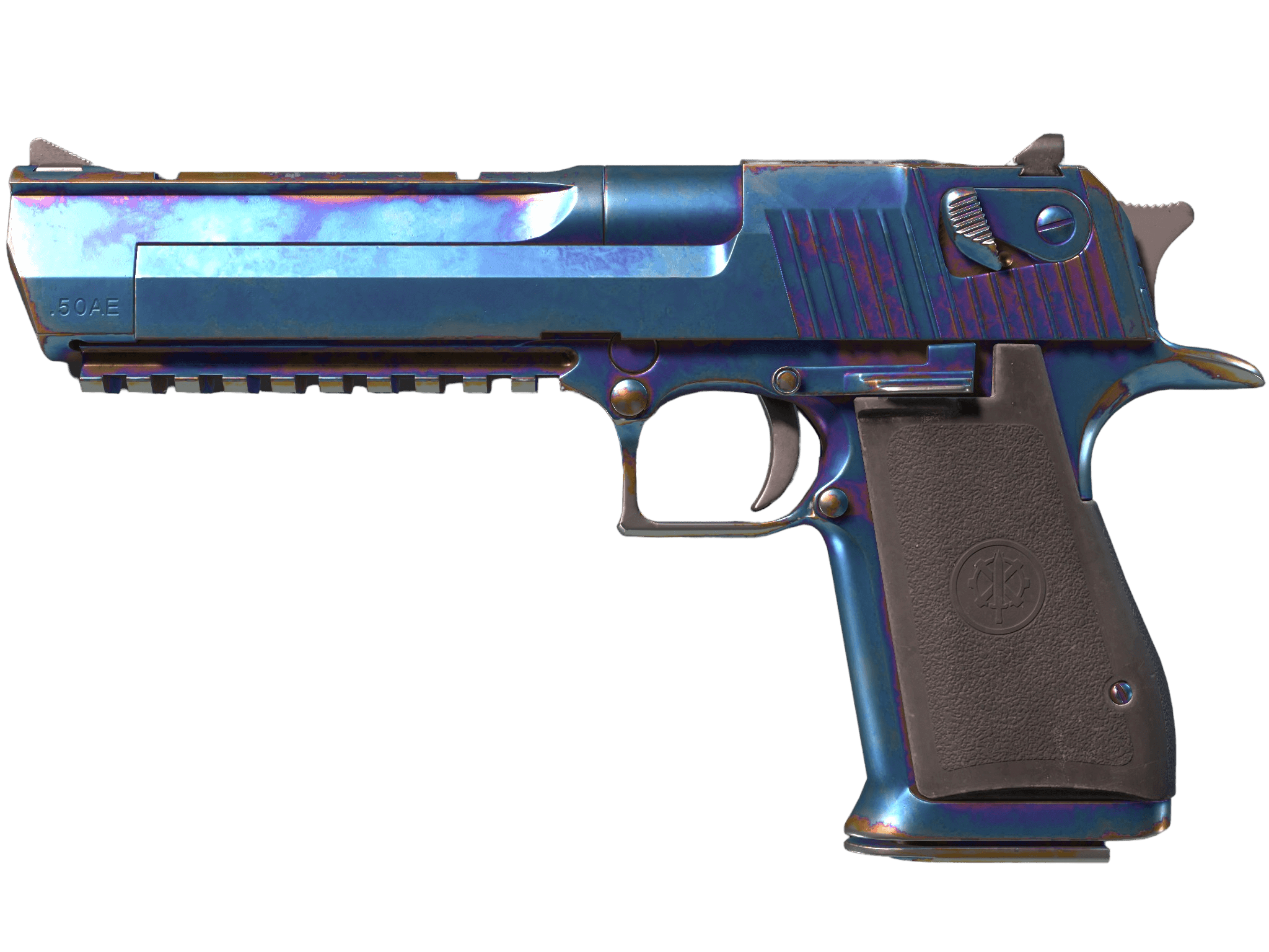 Desert Eagle Heat Treated Best Rare Blue Pattern CS2 Skin